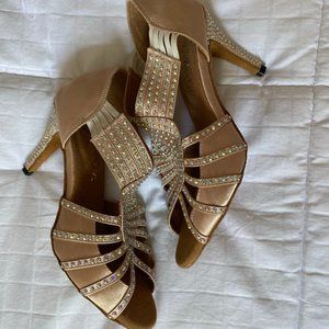 Dance shoes - left shoe 9.5, right shoe 9